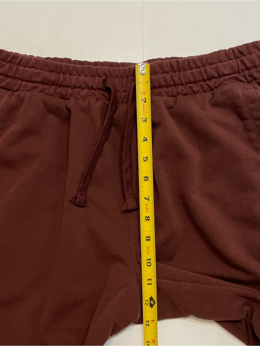 Gymshark Training Fleece Joggers Sweatpants Maroon Size Large - Picture 7 of 10